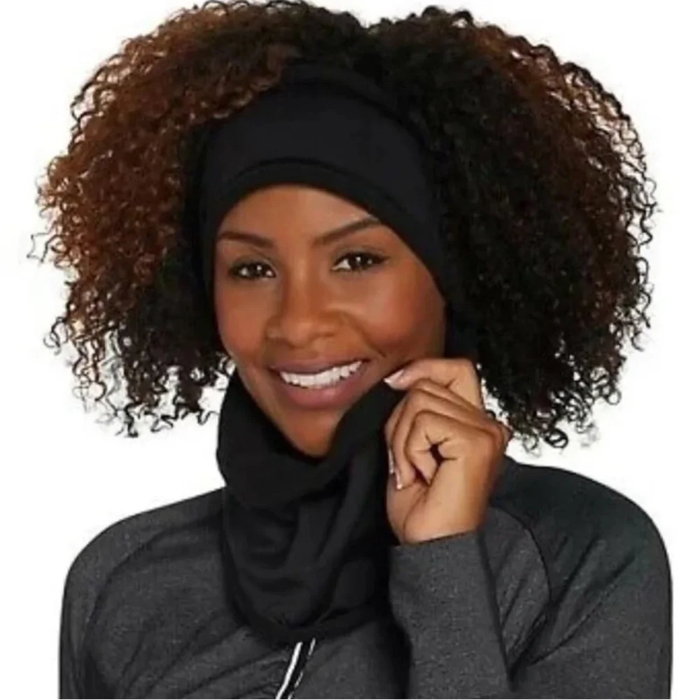 Victoria’s Secret Polar Fleece Gaiter Black